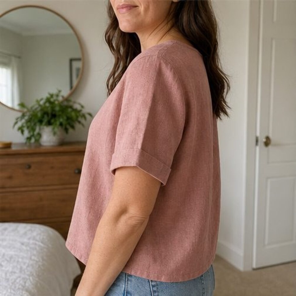 Rust Cami Blouse - Picture 3 of 6